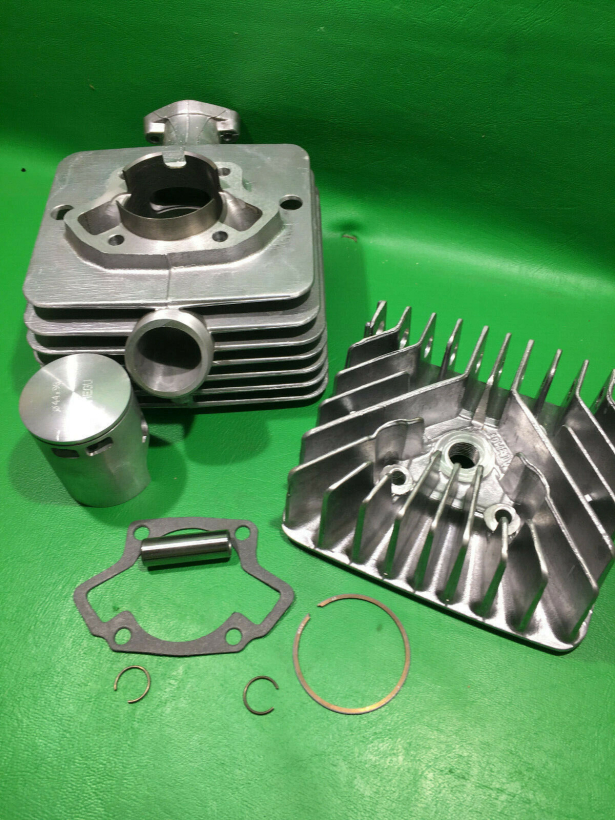 Tuning Zylinder Set 1Ring Kolben 2 Kanal Kopf Simson S50 45,00mm 63ccm Komplett Set